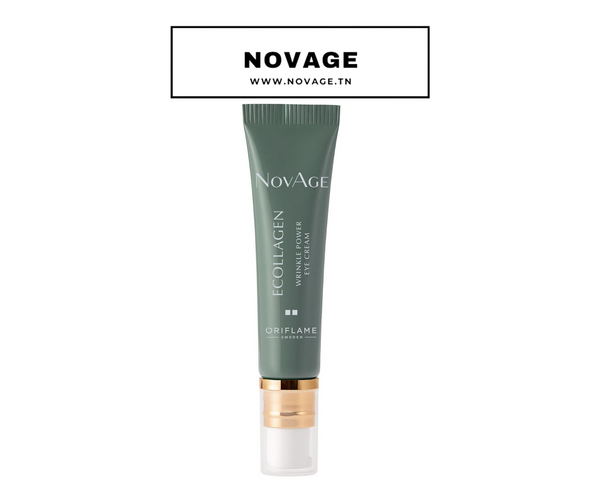 Crème Contour des Yeux NovAge Ecollagen Wrinkle Power 15  ml.
