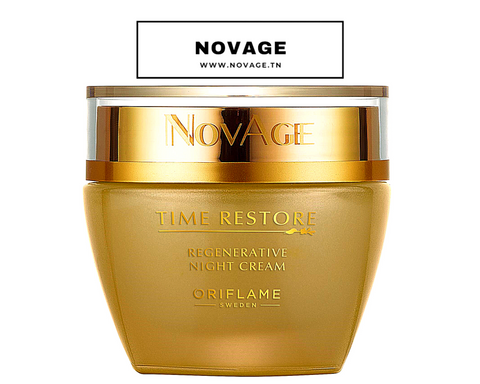 Crème de Nuit Régénératrice NovAge Time Restore 50  ml.