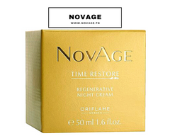 Crème de Nuit Régénératrice NovAge Time Restore 50  ml.